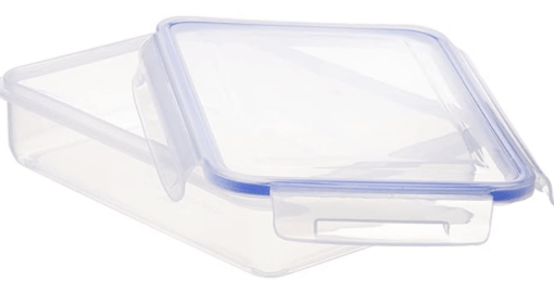 Aristo Lock & Fresh 301 Plastic Storage Container - 1100 ML, Transparent Clear, large (LOCK&FRESH301) (22 x 15.5 x 6cm) - Image 2
